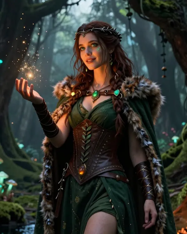 Fidanzata AI in stile fantasy